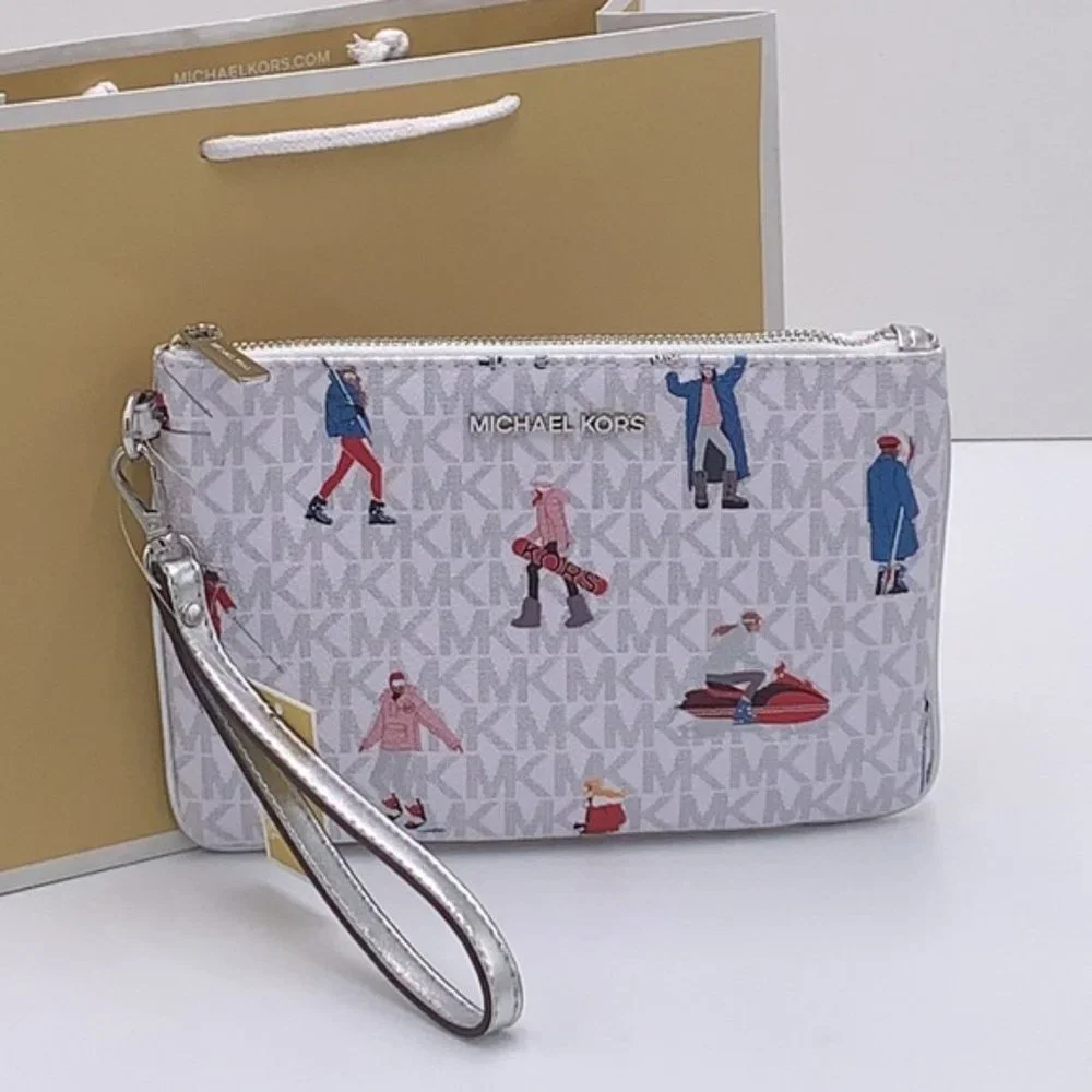 MICHAEL KORS JET SET GIRLS MULTIFUNCTIONAL WRISTLET TRIO BRIGHT WHITE MULTI - Picture 13 of 16